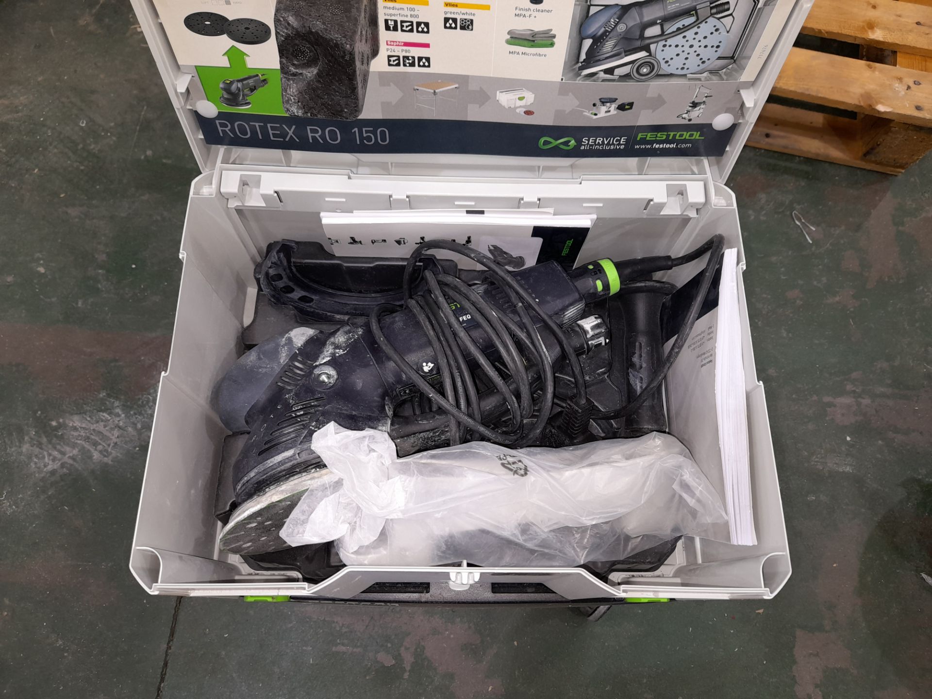 Festool Rotex RO150 orbital sander, 240v, with Fes - Image 2 of 4