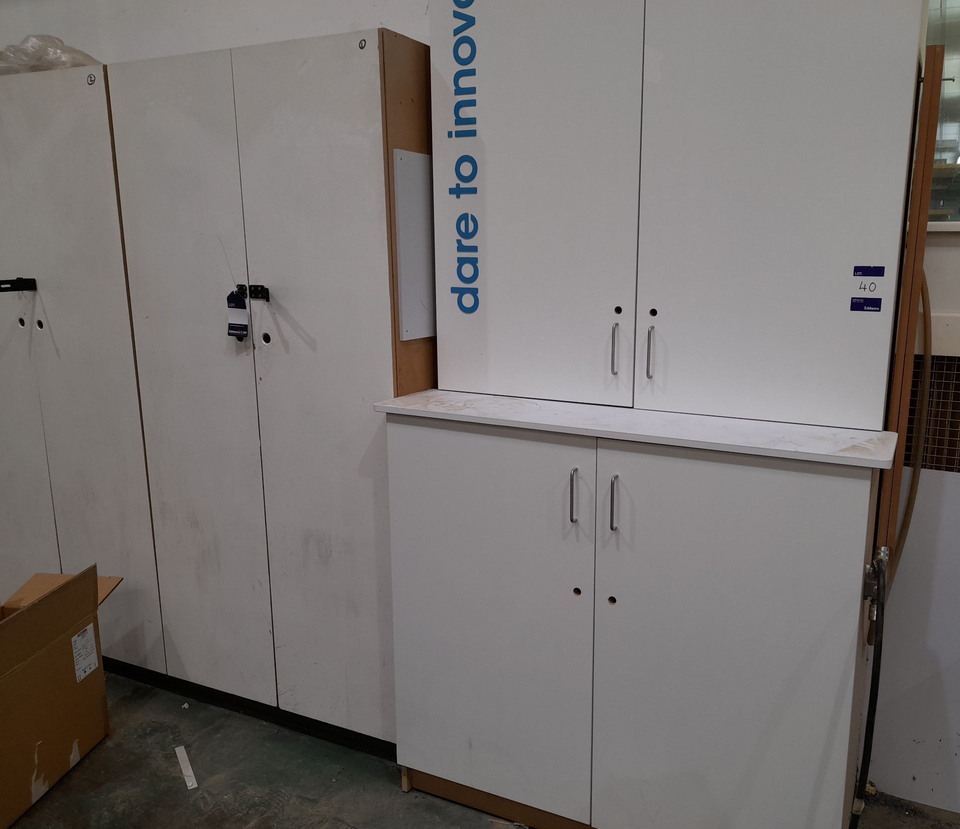 Approx. 6 x various double door cupboards - Image 2 of 4