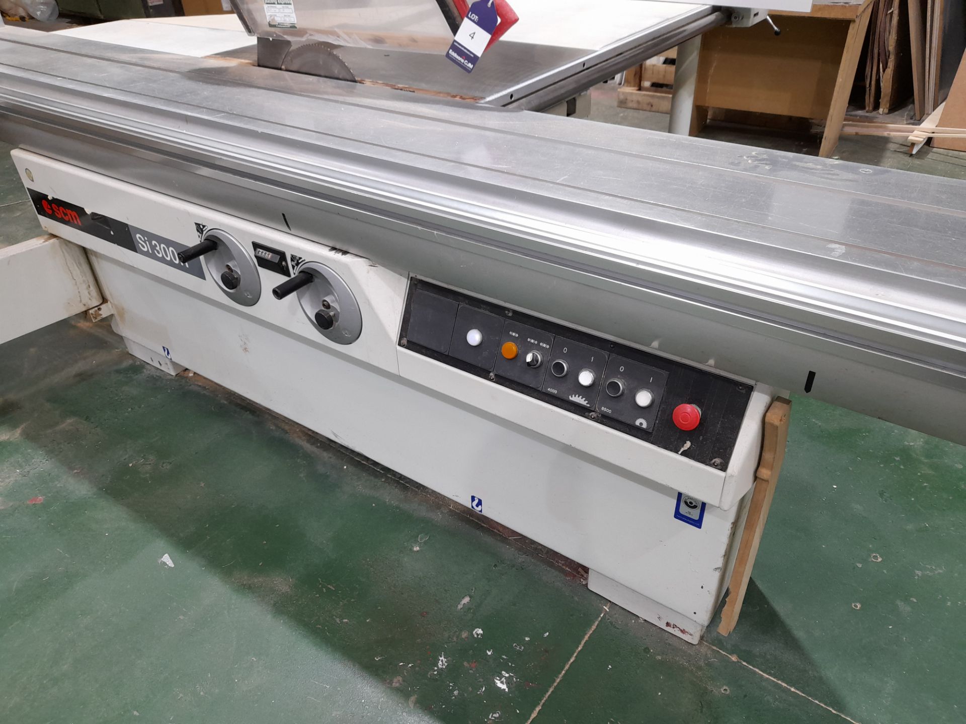 SCM SI300N Table Saw/Panel Saw, Serial Number AB/1 - Image 5 of 7