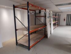 5 Bays of Mecalux ZE-55/7515 Light Duty Racking to include 6 Uprights, circa 2000mm high x 900mm