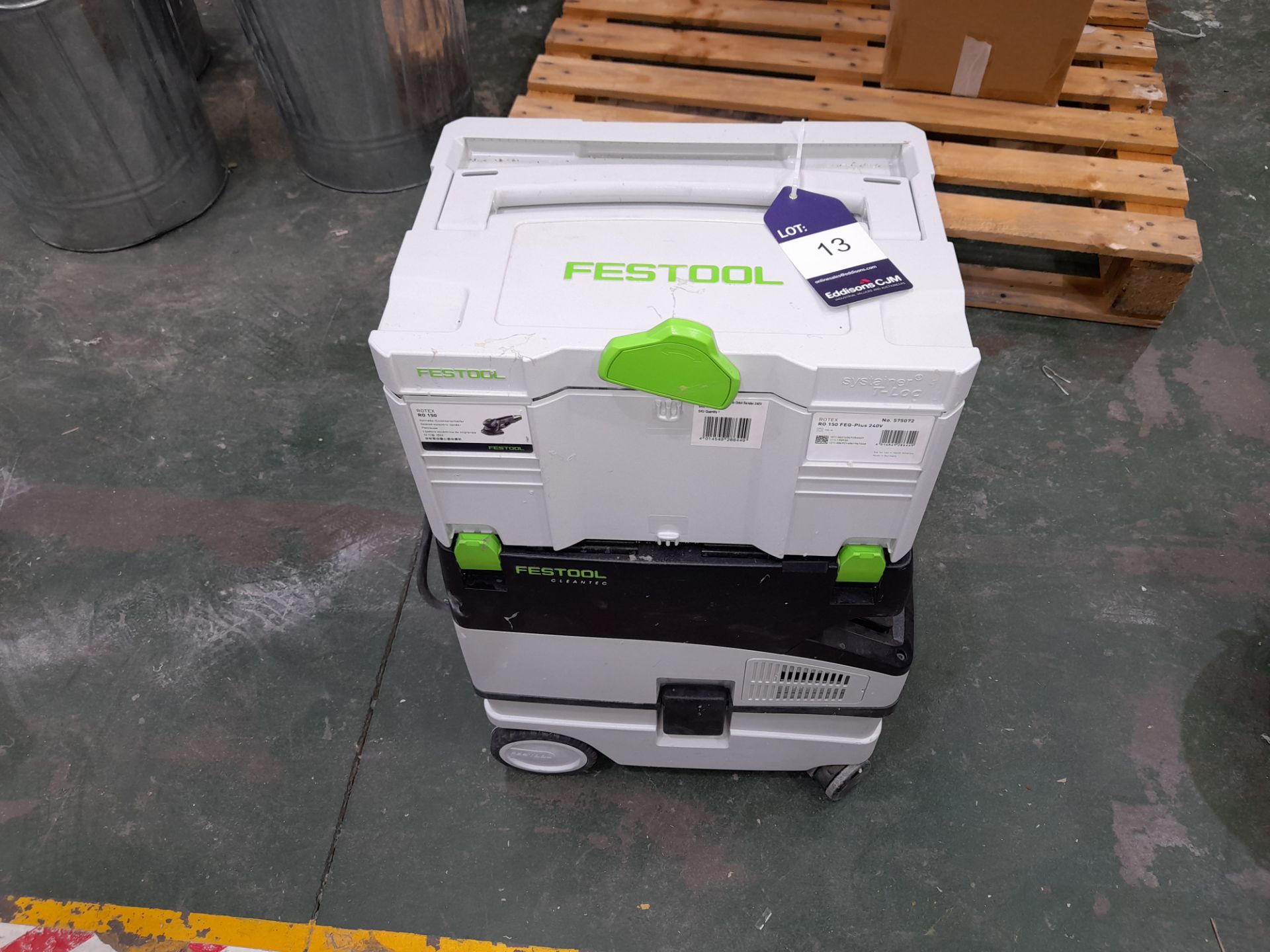 Festool Rotex RO150 orbital sander, 240v, with Fes