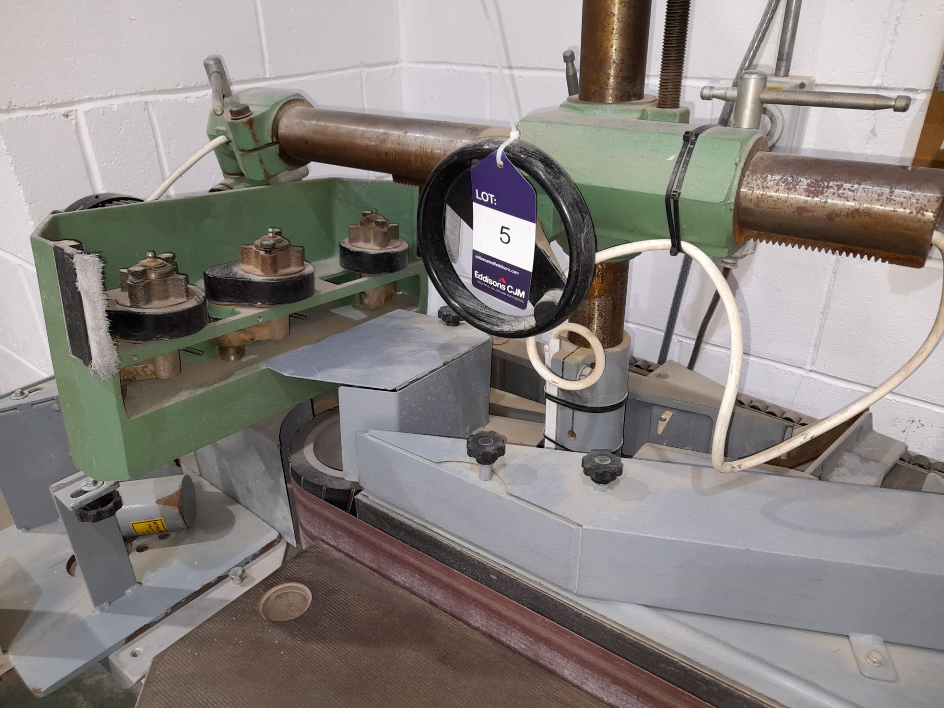 Lasm LBK150 3P Vertical Belt Sander, Serial Number - Image 4 of 8