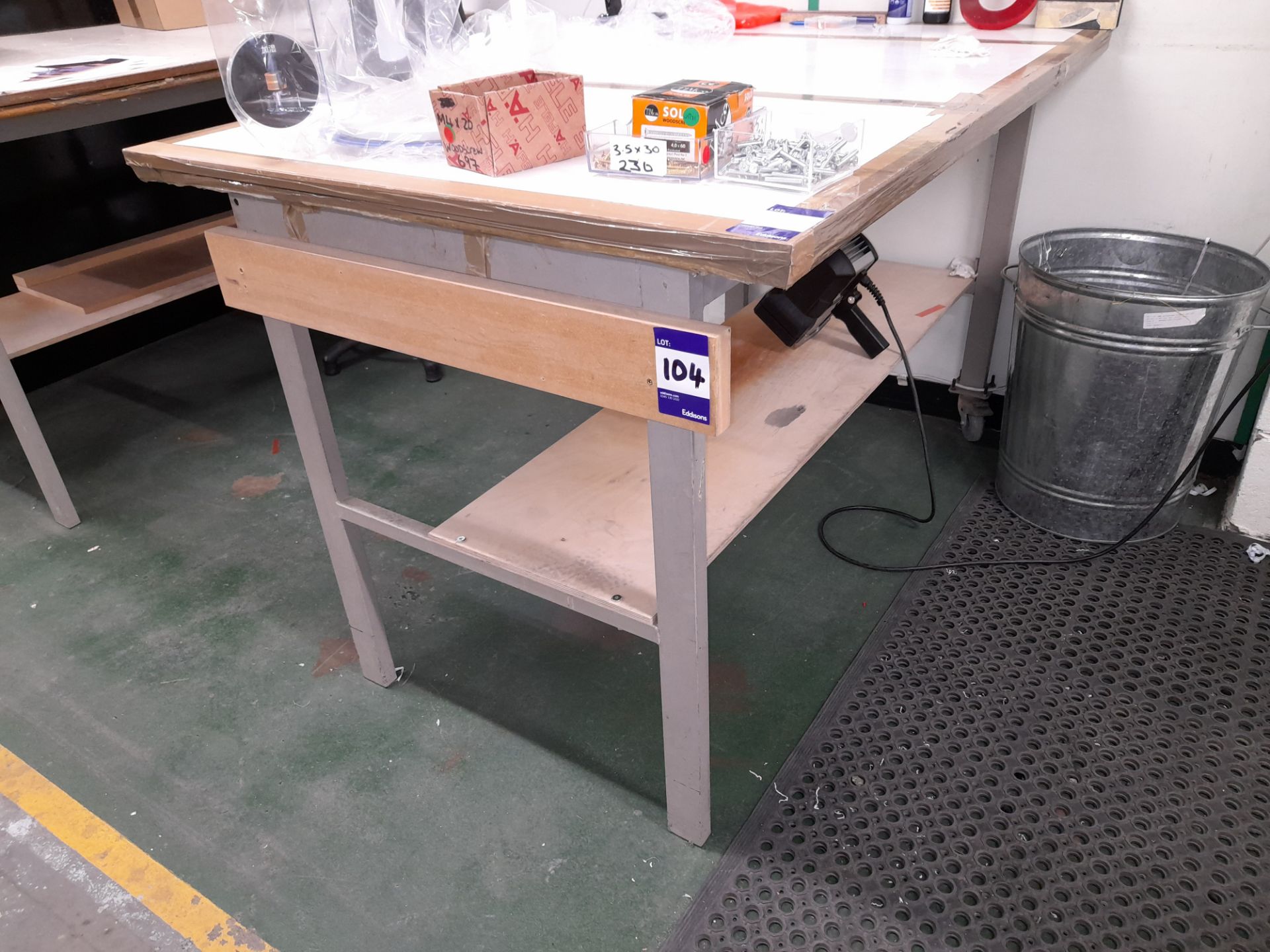 2 x Various assembly benches