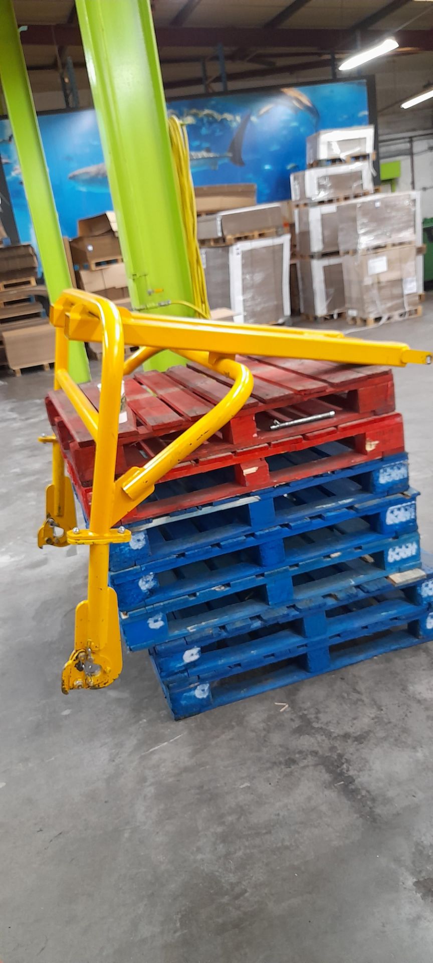 Contact LBH - 1100L Forklift Bin Tipping Attachment. (July 2021)