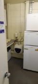 Three Various Refrigerators, Kenwood Microwave Oven & Russell Hobbs Table Top Cooker.