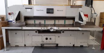 Super Como 220 Microcut 87" Guillotine, Serial Number 3009 (PLEASE NOTE THIS LOT IS LOCATED IN DUN