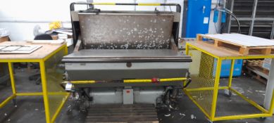 Midas 1600 x 1200 Platen Press with two mobile stock tables