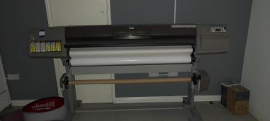 HP DesignJet 5500PS Wide Format Printer. (spares or repairs only)