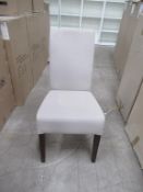 10x Valencia Side Chairs in 'Teal & Sunbury Gum'