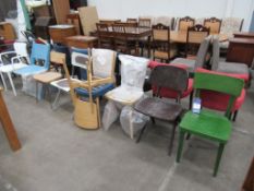8x Various Wooden Chairs