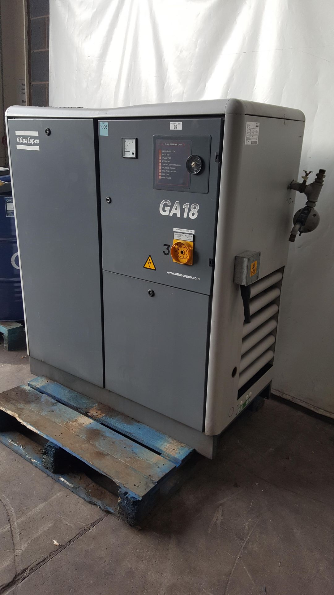 ATLAS COPCO GA18 Compressor - Image 2 of 4