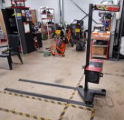 Sealey RS5000 headlamp alignment unit, with floor