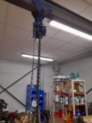 Samson 1-ton electric chain hoist, HOIST ONLY BEAM