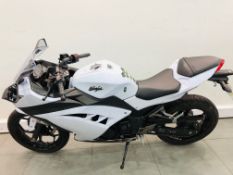 Kawasaki Ninja 300, Registration FM15 EYA, Mileage