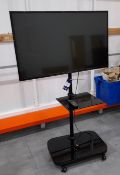 Panasonic TX-42A400B LCD TV, with mobile stand