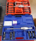 2 x Tooling sets, to cases