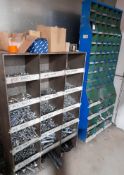 Nuts, Bolts, Washers to Two Racks (including racks)