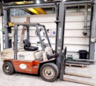 Nissan 30 Diesel Forklift Truck Serial Number FGJ02A30U, 4044 Hours (Delayed collection on this