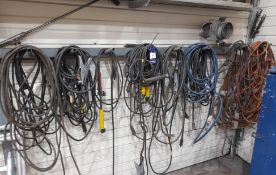 Welding Cables & Torch to Rack