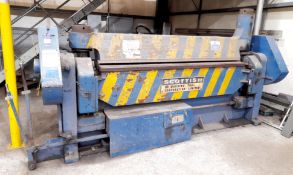 Scottish Mechanical Heavy Duty Box Folder Serial Number 2566 2.4m