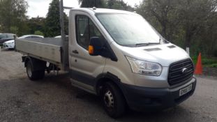 Ford Transit 350 Tipper Truck, Registration GY65 TUW, Odometer 86,991 Miles, MOT to 09/02/23, 2 x