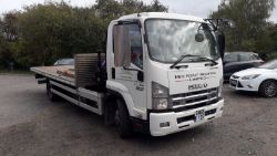 Commercial vehicles to Include, Isuzu 110-210 Euro 6 Truck with Fitted PM 5021P Crane, Ford Transit 350 Tipper Truck