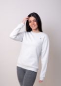 Melting Footprint Element Sweatshirt Colour Glacier Grey Size S Material BCI Organic Cotton 180