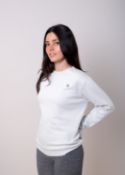 Melting Footprint Element Sweatshirt Colour Glacier Grey Size XS Material BCI Organic Cotton 180 gsm