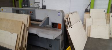Sino Foreign QZK 2200 Guillotine. S/N 00123 (spares or repairs only, not in working order).