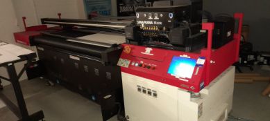 AGFA Anapurna M2050 VI-0. S/N 32079950101 (05/2011) (spares or repairs only) with roller feed/take