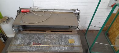 Unbdged Slitter, 4ft. (spare or repairs).