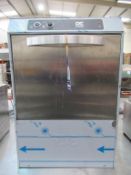 DC S-Series Stainless Steel Commercial Undercounter Glass Washer.
