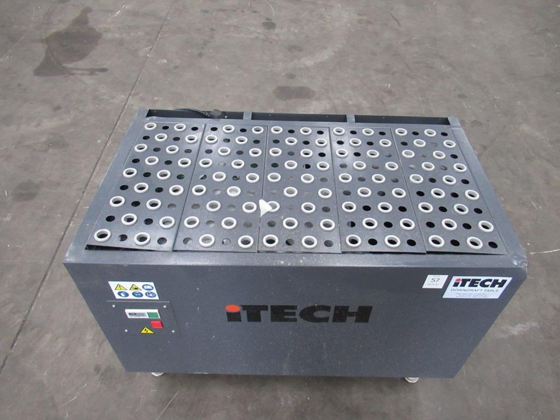 An ITECH downdraft table - Image 2 of 7