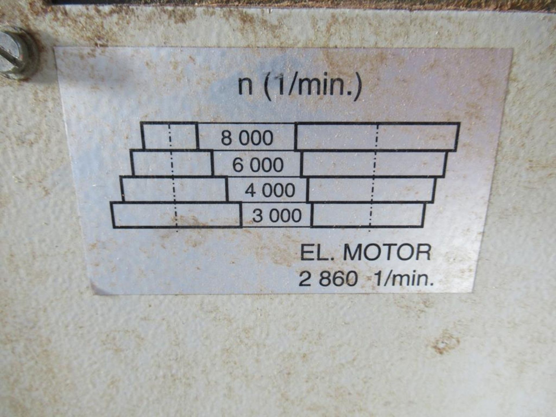 Southern Woodworking Tilting Spindle Moulder - Image 9 of 12