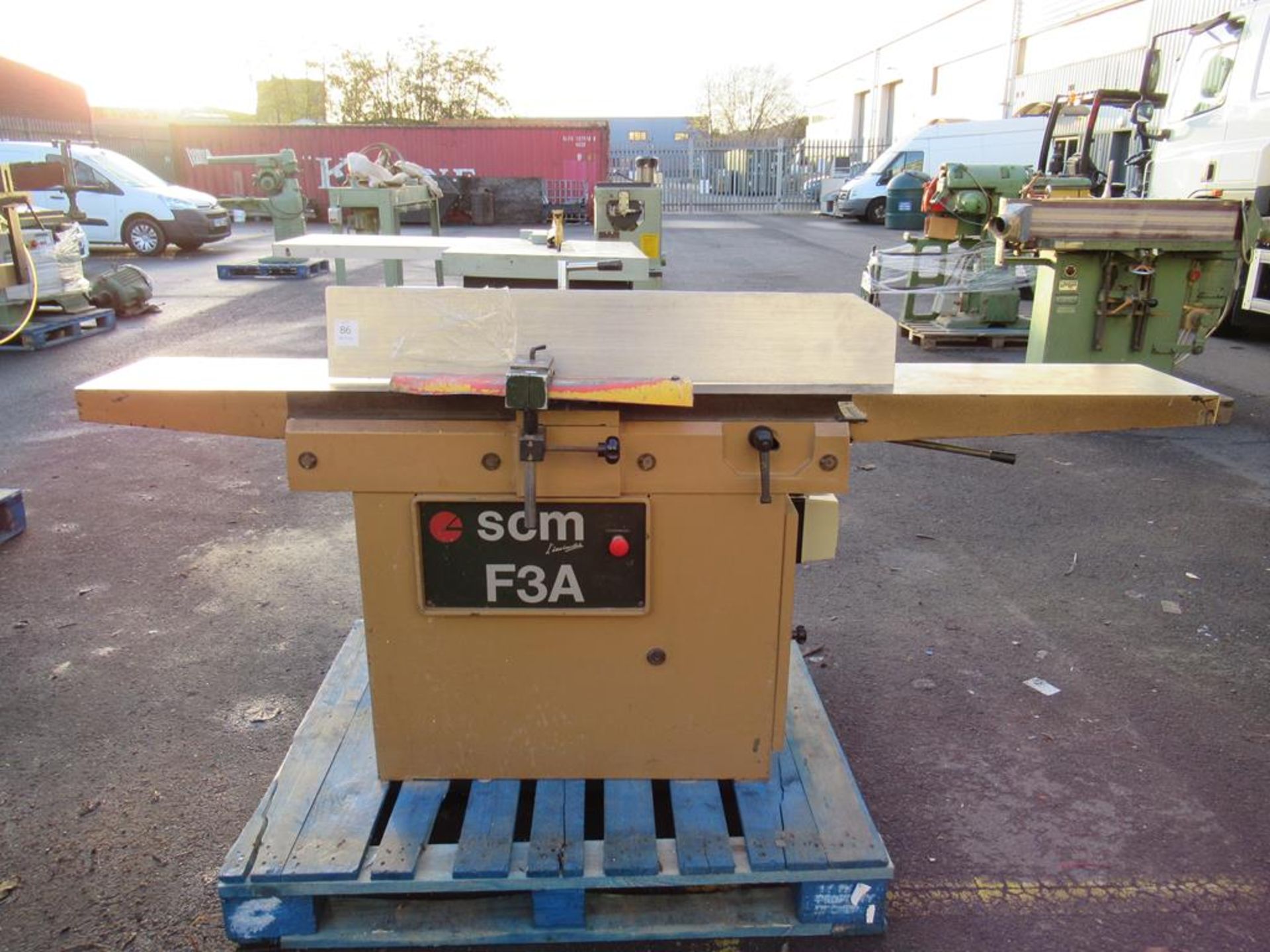 SCM F3A Surface Planer, 415V - Image 2 of 7