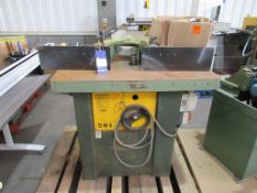 Sedgwick SM4 Spindle Moulder with brake and guarding.