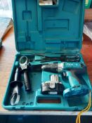 Various Power Tools to Include; Makita 8444D Drill, Makita HR2400 Hammer Drill, Makita 5621RD
