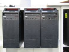 3x Lenovo ThickCentre E73 PC's.