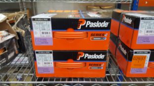 2x Boxes of Paslode 3.1x63mm RING RounDrive nails & Series-I Fuel Cells
