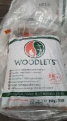 Pallet of Woodlets 6mm Premium Quality Pellet Fuel.