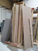 Quantity of Sheet Material including MDF, Faced MDF & Faced Chipboard