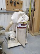 Jet DC-1100A Single Bag Mobile Dust Extractor, Serial Number 16090275 (2016)