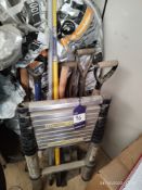 Small Quantity of Hand Tools & Surveyors Ladder
