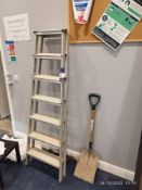 Aluminium Step Ladder & Shovel
