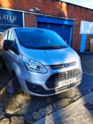 Ford Transit Custom 270 L1 2.0 TDCi 130ps Low Roof Panel Van, Registration YP66 MYC, First