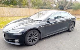 Tesla model S hatchback Long Range AWD 5dr Auto. Black. Registration: MJ69 CSZ. Date First Registe