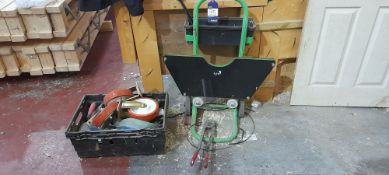 Kite Pallet Banding Set, Quantity of Lifting Straps & 3 Wheels
