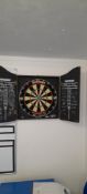 Folding Table & Winmau Dartboard