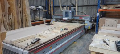 Powell CNC P1-2040 4,000x2,000 Router, s/n BC201220 (2020) – ACCEPTANCE OF WINNING BID SUBJECT TO