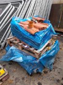 1 pallet and part pallet of roof tiles
